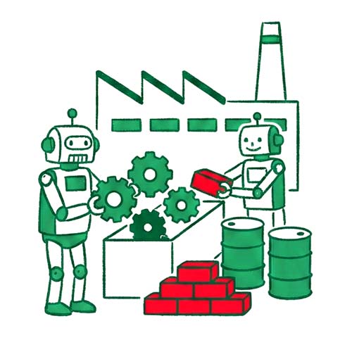 産業廃棄物のイラスト